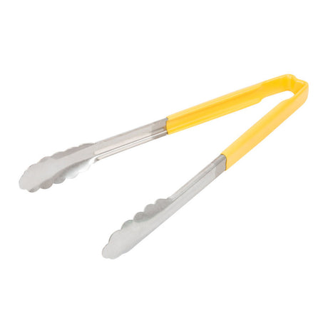 DC250 Vollrath Yellow Utility Grip Kool Touch Tong 12"