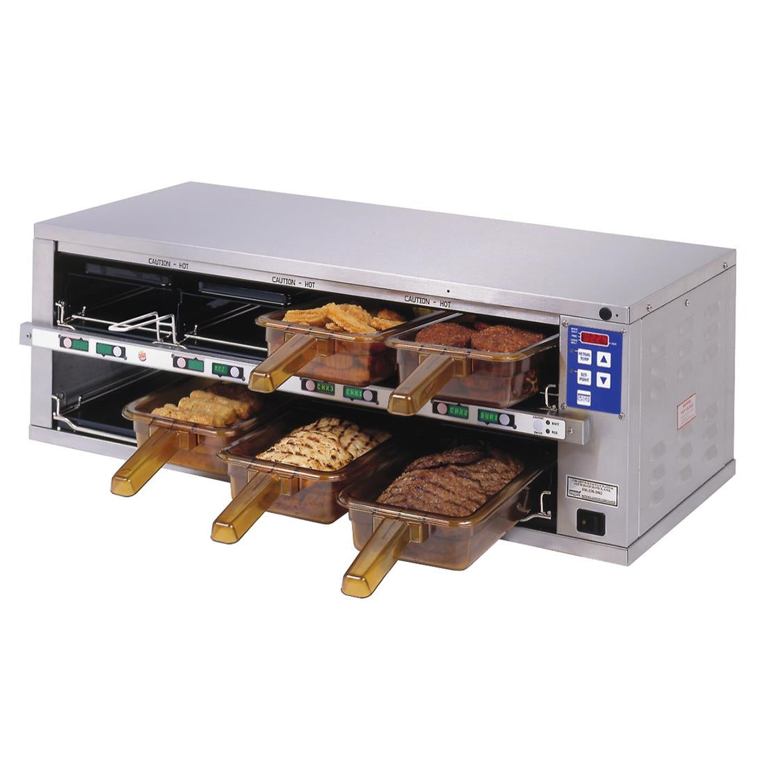 Prince Castle MenuTrak Dedicated Hot Holding Bin DHB2PT-33CGB