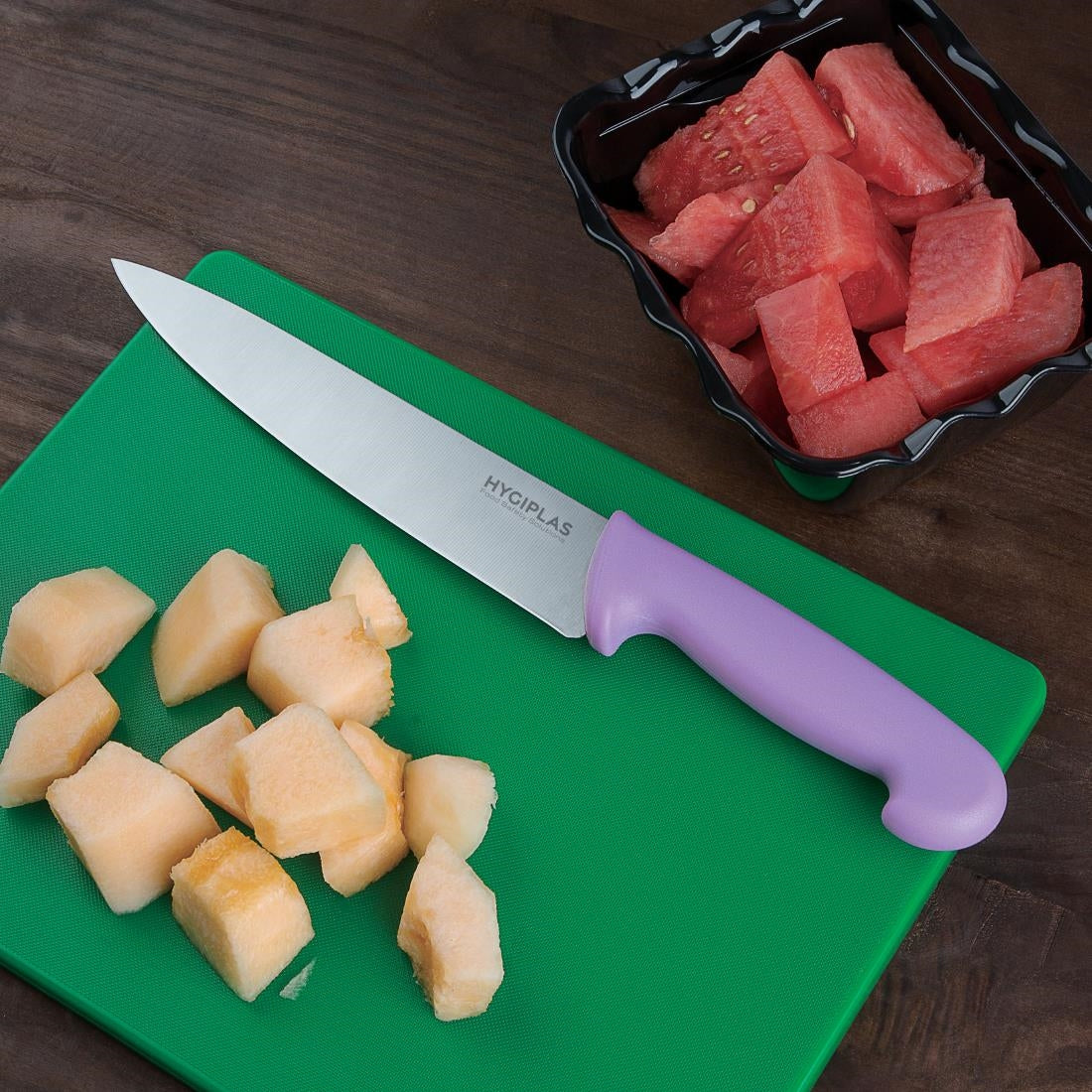 FP730 Hygiplas Cooks Knife Purple - 8 1/2"