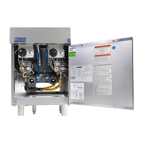 FS126 Pitco Twin Tank Gas Fryer SG14TS Nat/LPG