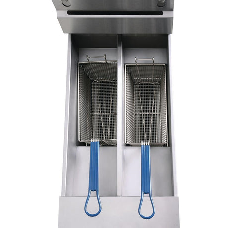 FS126 Pitco Twin Tank Gas Fryer SG14TS Nat/LPG
