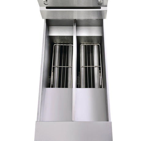 FS126 Pitco Twin Tank Gas Fryer SG14TS Nat/LPG