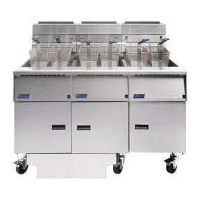 Pitco Solstice Free Standing Natural Gas Filtration Fryer G14S/FD-FFF