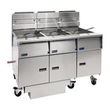 Pitco Solstice Free Standing Natural Gas Filtration Fryer G14S/FD-FFF