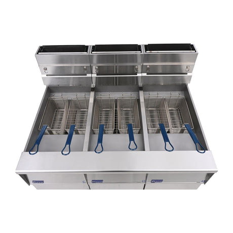 Pitco Solstice Free Standing Natural Gas Filtration Fryer G14S/FD-FFF