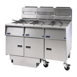Pitco Solstice Free Standing Natural Gas Filtration Fryer G14S/FD-FFF