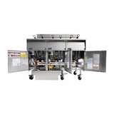 Pitco Solstice Free Standing Natural Gas Filtration Fryer G14S/FD-FFF
