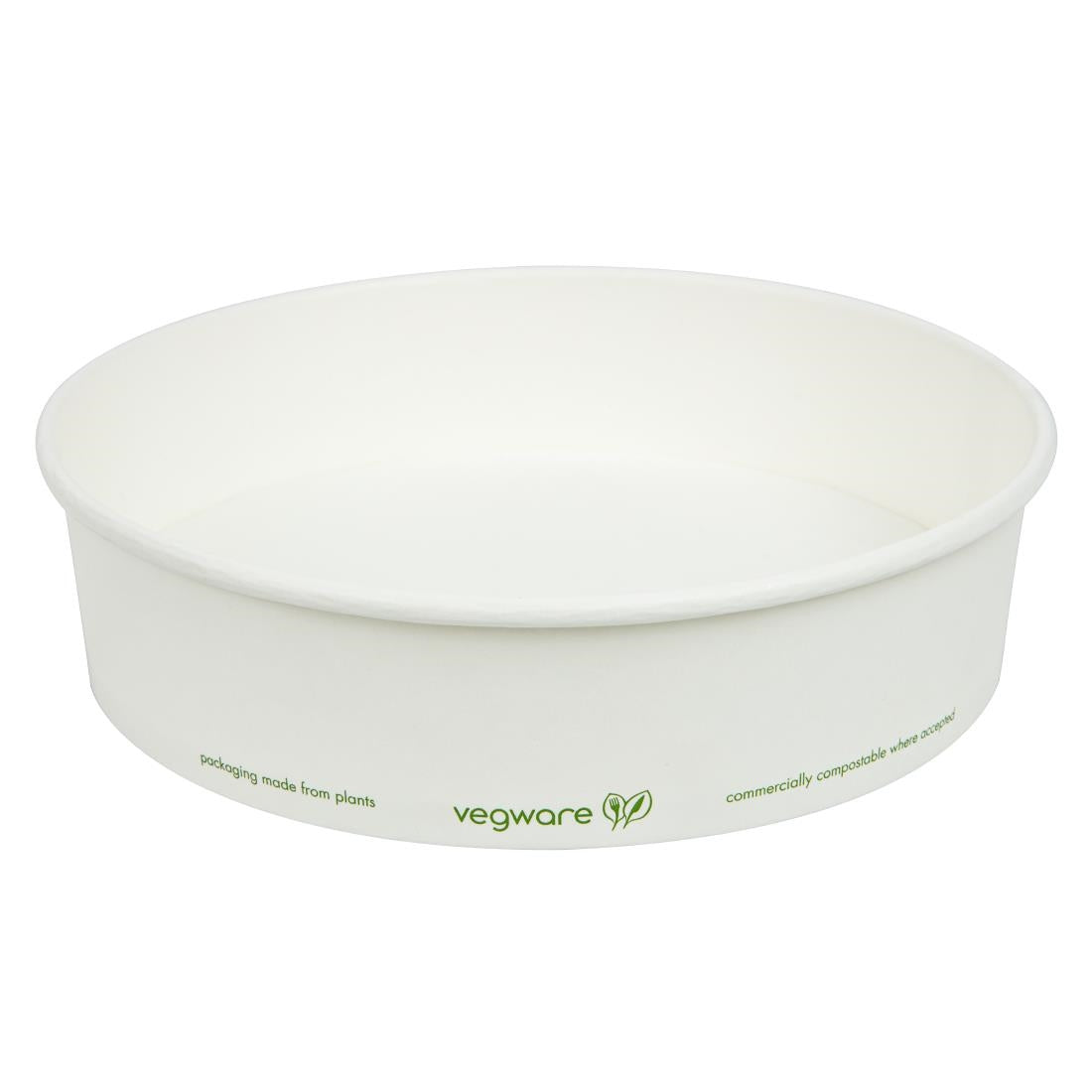 Vegware 185-Series Compostable Bon Appetit Food Bowls 26oz (300 Pack)