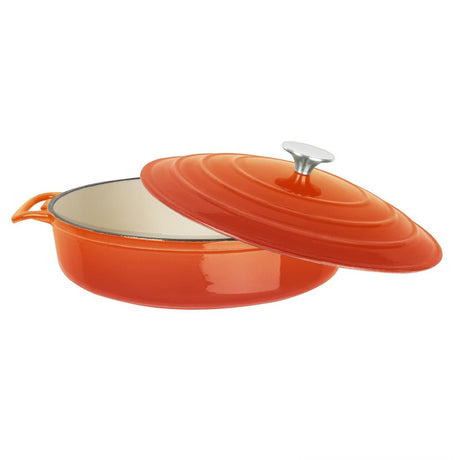 FS478 Vogue Orange Round SautÃƒÂ© Pan 3.5Ltr