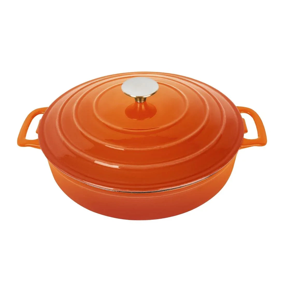 FS478 Vogue Orange Round SautÃƒÂ© Pan 3.5Ltr - JD Catering Equipment Solutions Ltd