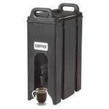 FS709 Cambro 500LCD Camtainer Insulated 18Ltr Beverage Dispenser Black