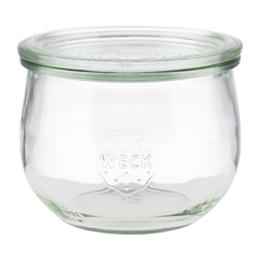 FT200 APS Weck Glasses With Lid 580ml (Pack of 6)