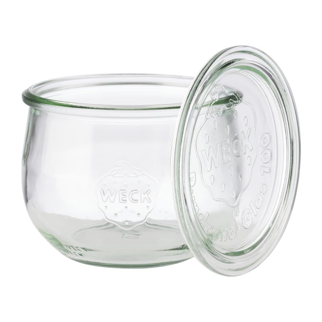 FT200 APS Weck Glasses With Lid 580ml (Pack of 6)