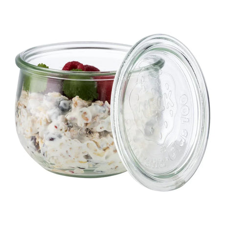 FT200 APS Weck Glasses With Lid 580ml (Pack of 6) - JD Catering Equipment Solutions Ltd