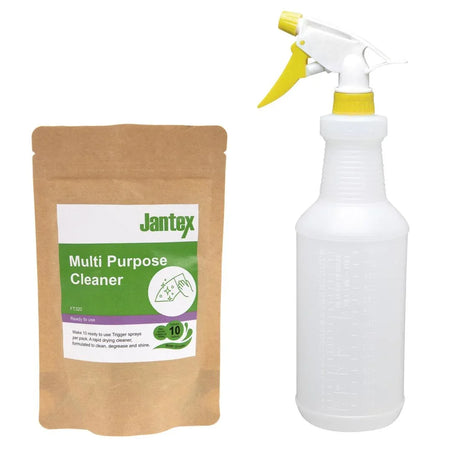 FT320 Jantex Green MultipurposeÃƒâ€šÃ‚Â Cleaner Sachets (Pack of 10) - JD Catering Equipment Solutions Ltd