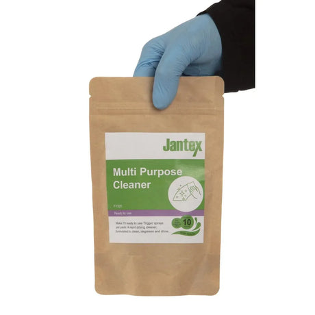 FT320 Jantex Green MultipurposeÃƒâ€šÃ‚Â Cleaner Sachets (Pack of 10) - JD Catering Equipment Solutions Ltd