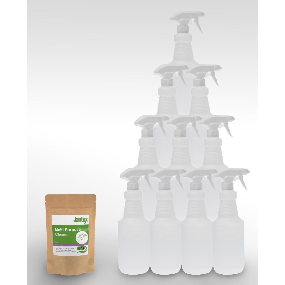 FT320 Jantex Green MultipurposeÃƒâ€šÃ‚Â Cleaner Sachets (Pack of 10)