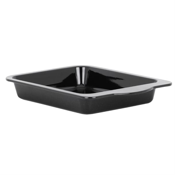 FU143 Wham Enamel Handled Roaster Black 300mm