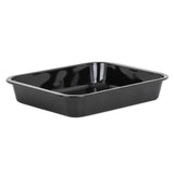 FU145 Wham Enamel Roaster Black 360mm - JD Catering Equipments Ltd