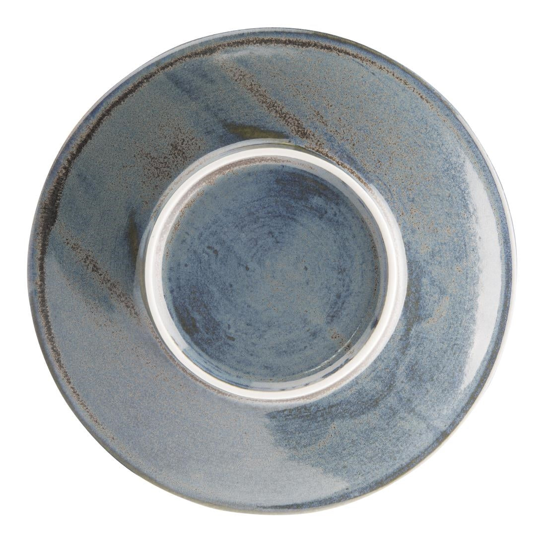 FU171 Olympia Ember Blue Coupe Plates 230mm (Pack of 6)