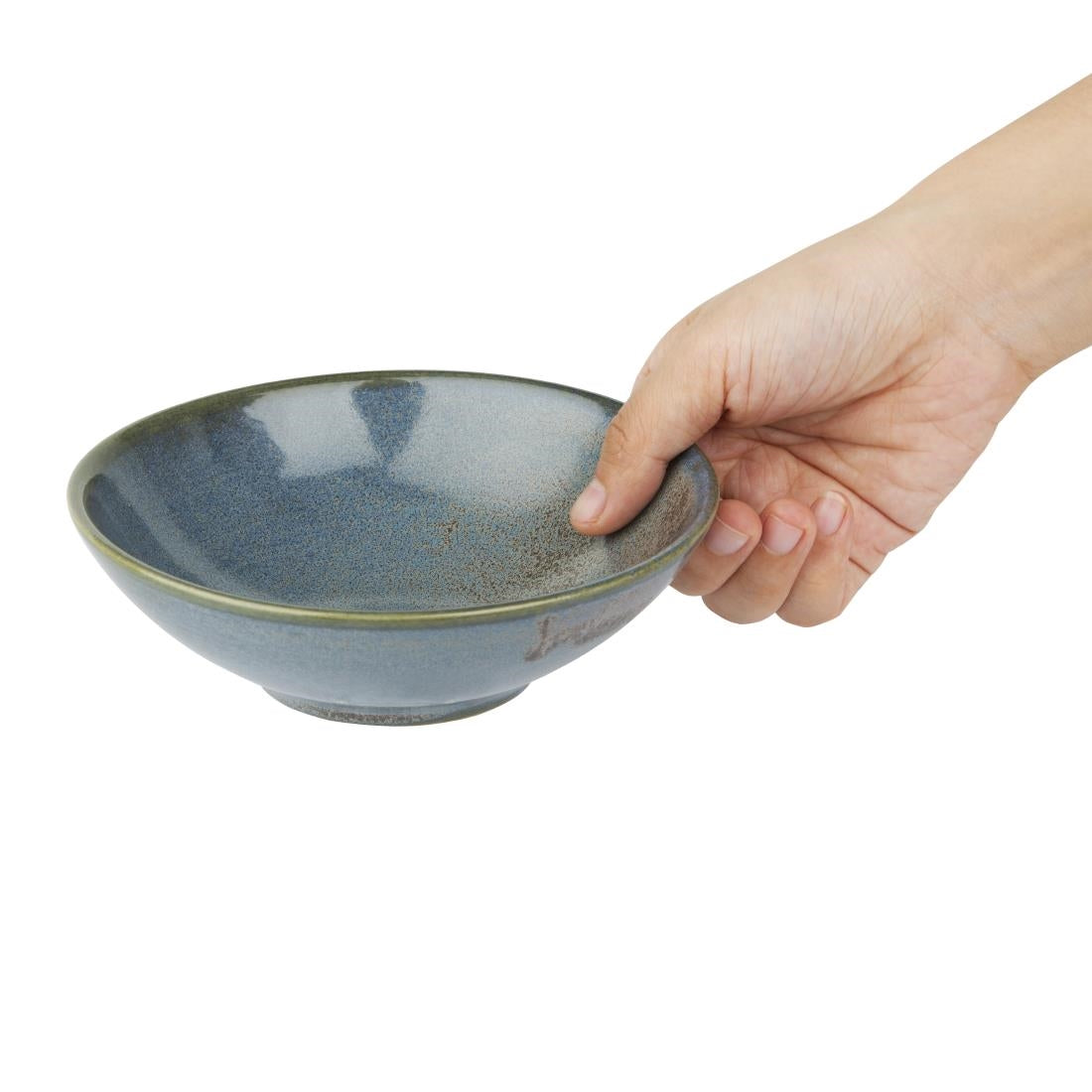 FU173 Olympia Ember Blue Coupe Bowls 152mm (Pack of 6)