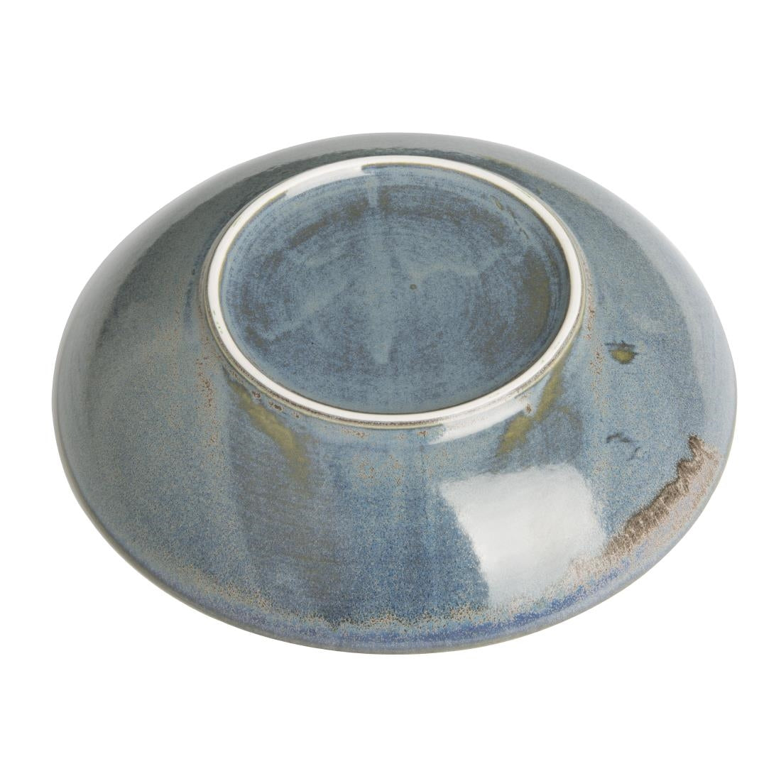 FU174 Olympia Ember Blue Low Coupe Bowls 230mm (Pack of 4)