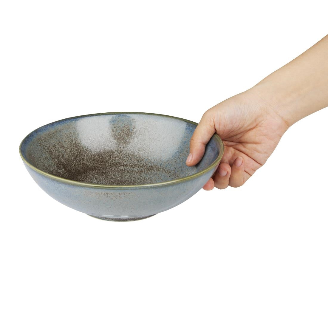 FU175 Olympia Ember Blue Coupe Bowls 200mm (Pack of 4)