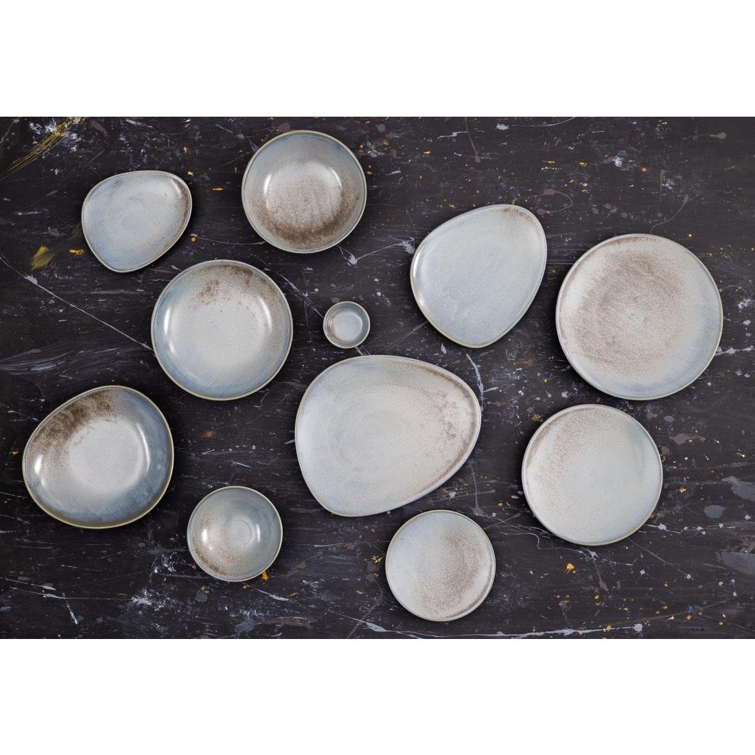 FU178 Olympia Ember Blue Dipping Dishes 78mm (Pack of 8)
