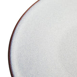 FU187 Olympia Drift Grey Plain Coupe Plate 280mm (Pack of 4)