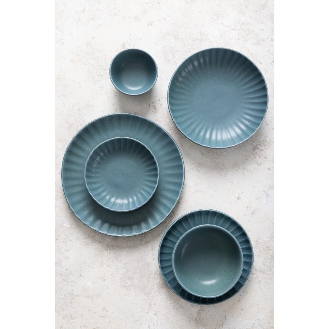 FU211 Olympia Corallite Coupe Bowls Green 160mm (Pack of 6)