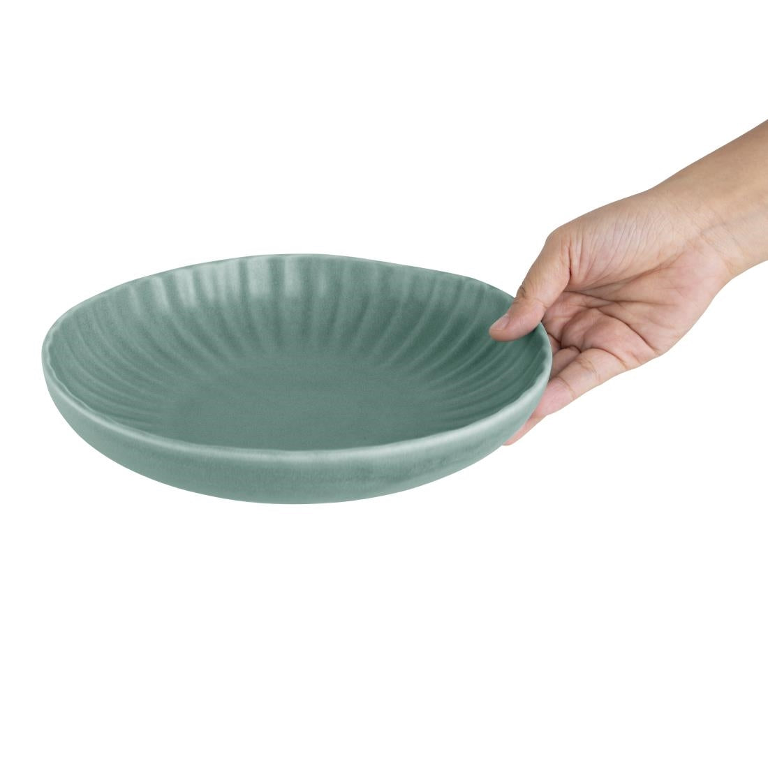 FU209 Olympia Corallite Coupe Bowls Green 220mm (Pack of 6)