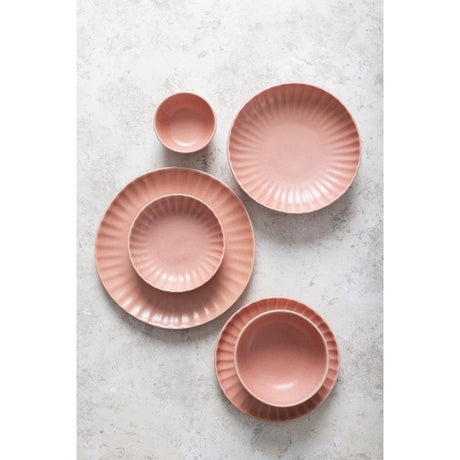 FU214 Olympia Corallite Deep Bowls Peach 150mm (Pack of 6)