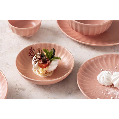 FU214 Olympia Corallite Deep Bowls Peach 150mm (Pack of 6)