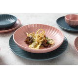 FU215 Olympia Corallite Coupe Bowls Peach 220mm (Pack of 6)