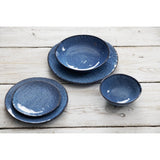 FU221 Olympia Denim Blue Coupe Plates 230mm (Pack of 6)