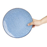 FU221 Olympia Denim Blue Coupe Plates 230mm (Pack of 6)