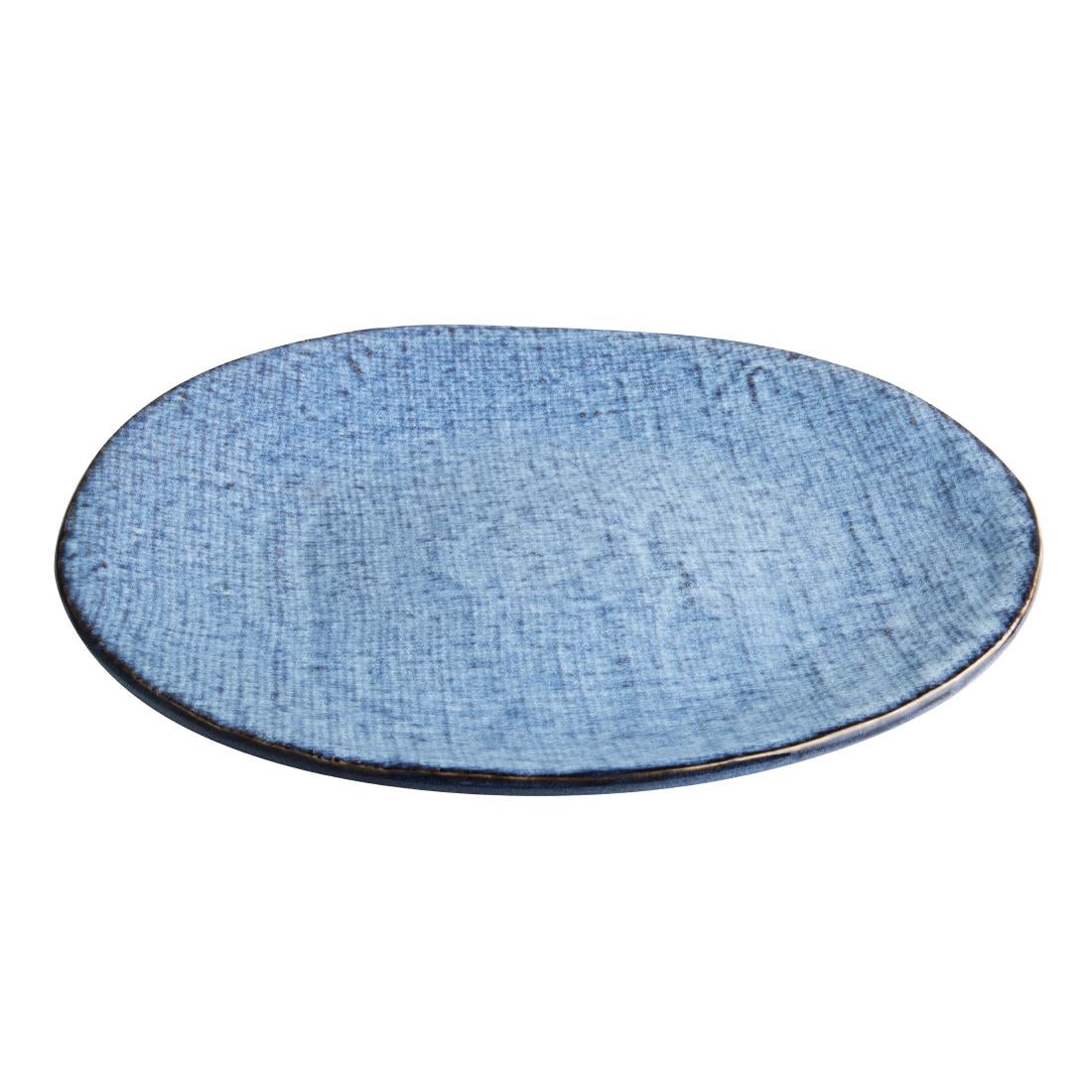 FU222 Olympia Denim Blue Coupe Plates 285mm (Pack of 4)