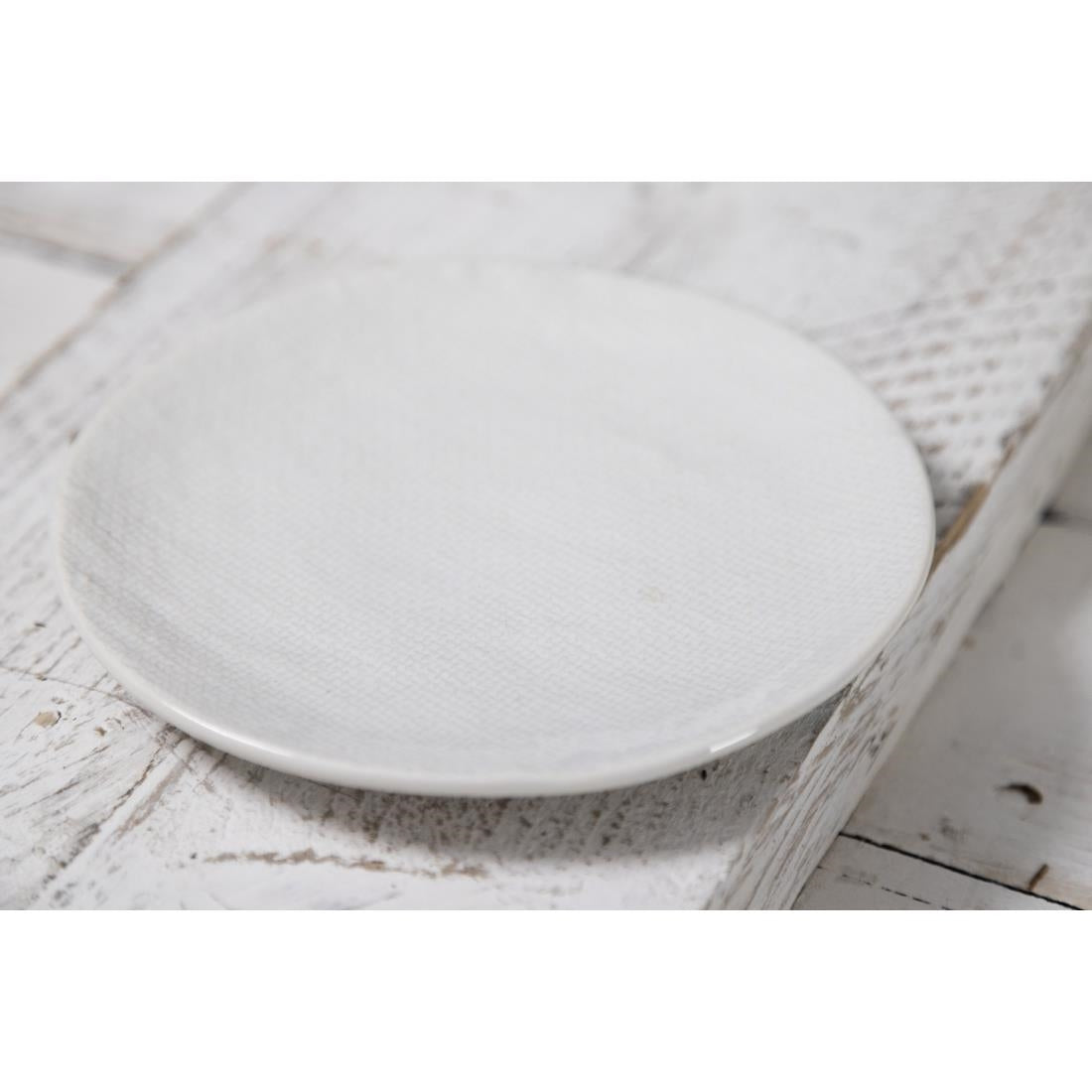 FU225 Olympia Denim White Coupe Plates 180mm (Pack of 6)