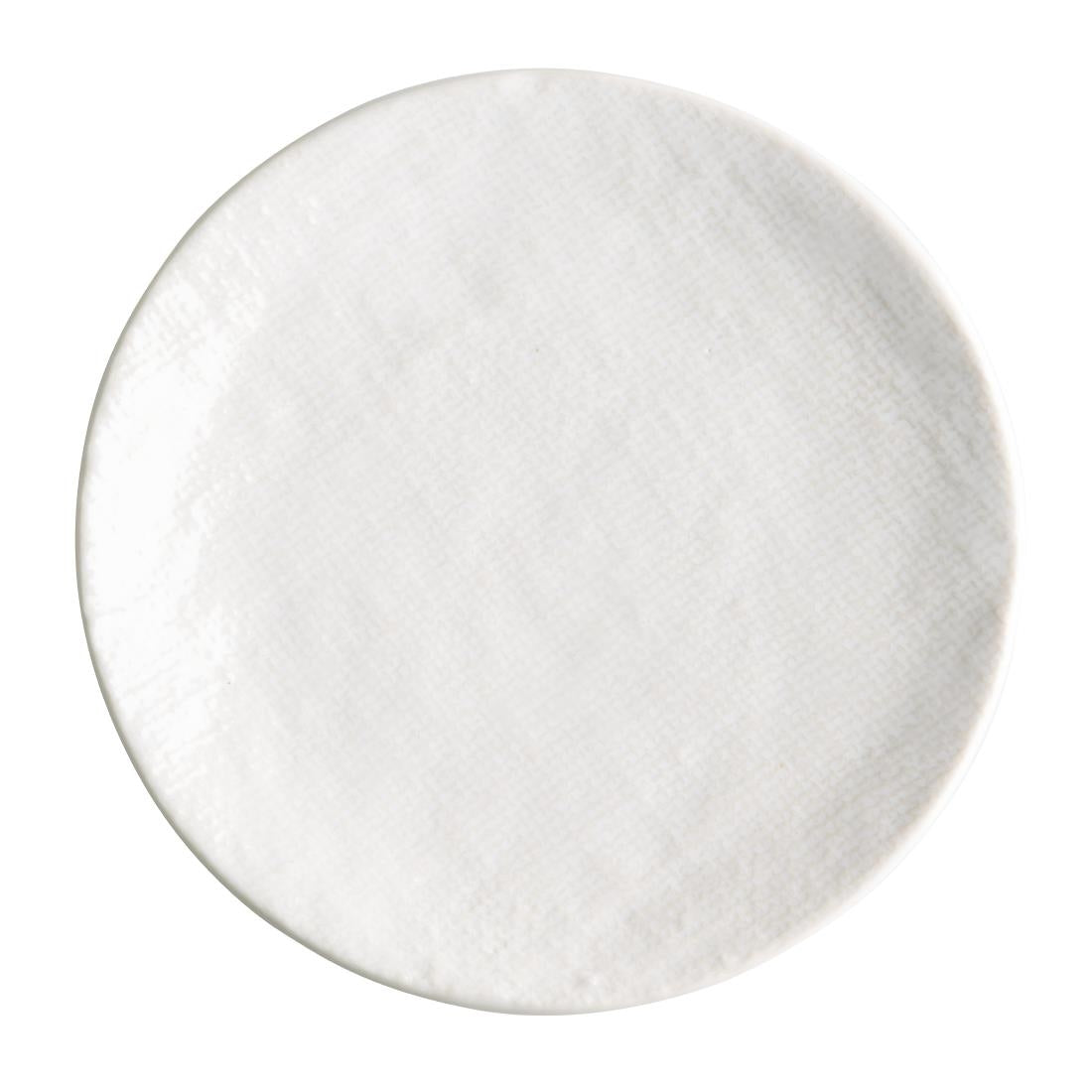 FU226 Olympia Denim White Coupe Plates 230mm (Pack of 6)