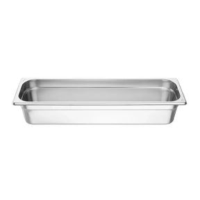 FU263 Vogue Stainless Steel Gastronorm 2/4 Tray 100mm - JD Catering Equipment Solutions Ltd