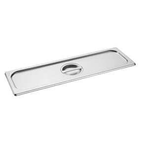 FU265 Vogue Stainless Steel Gastronorm 2/4 Lid - JD Catering Equipment Solutions Ltd