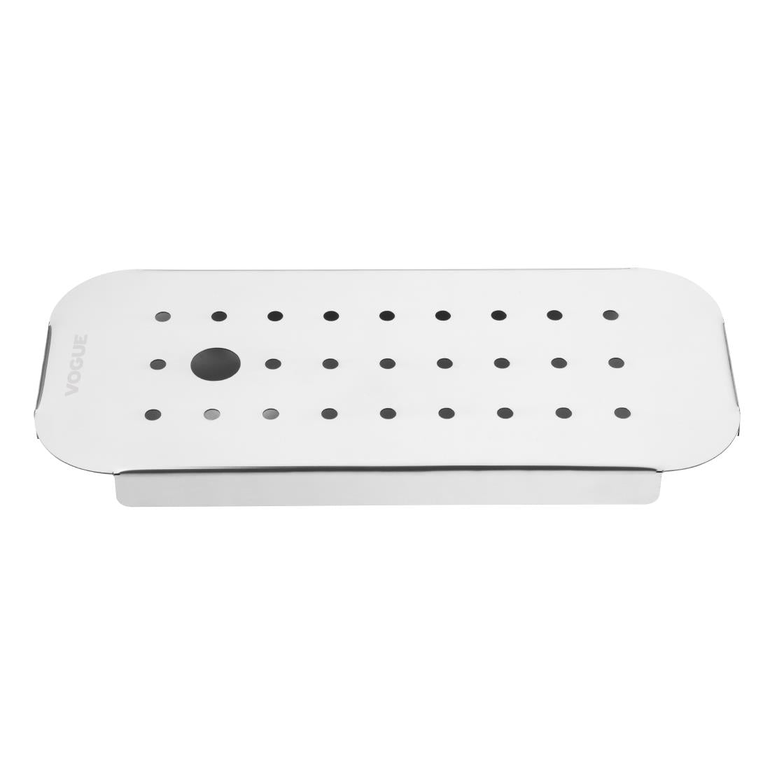FU268 Vogue St/St GN Drainer Tray for GN 1/3