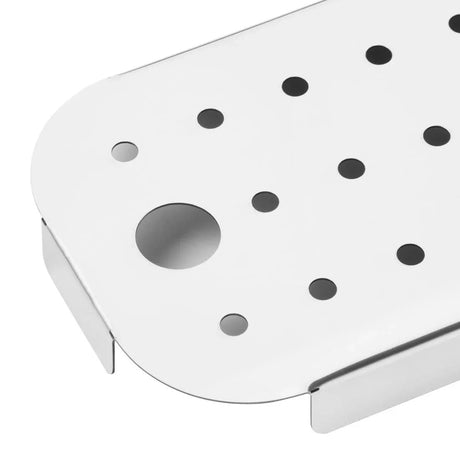 FU269 Vogue St/St GN Drainer Tray for GN 1/4 - JD Catering Equipment Solutions Ltd