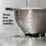 FU274 OXO Steel Colander 2.8Ltr