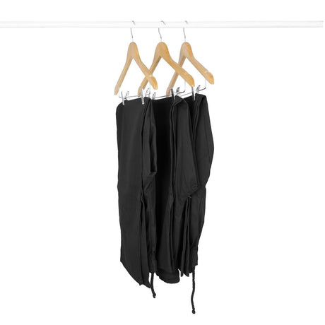 FU396 Bolero Wooden Hanger with Anti-Slip Clips (Pack of 10)