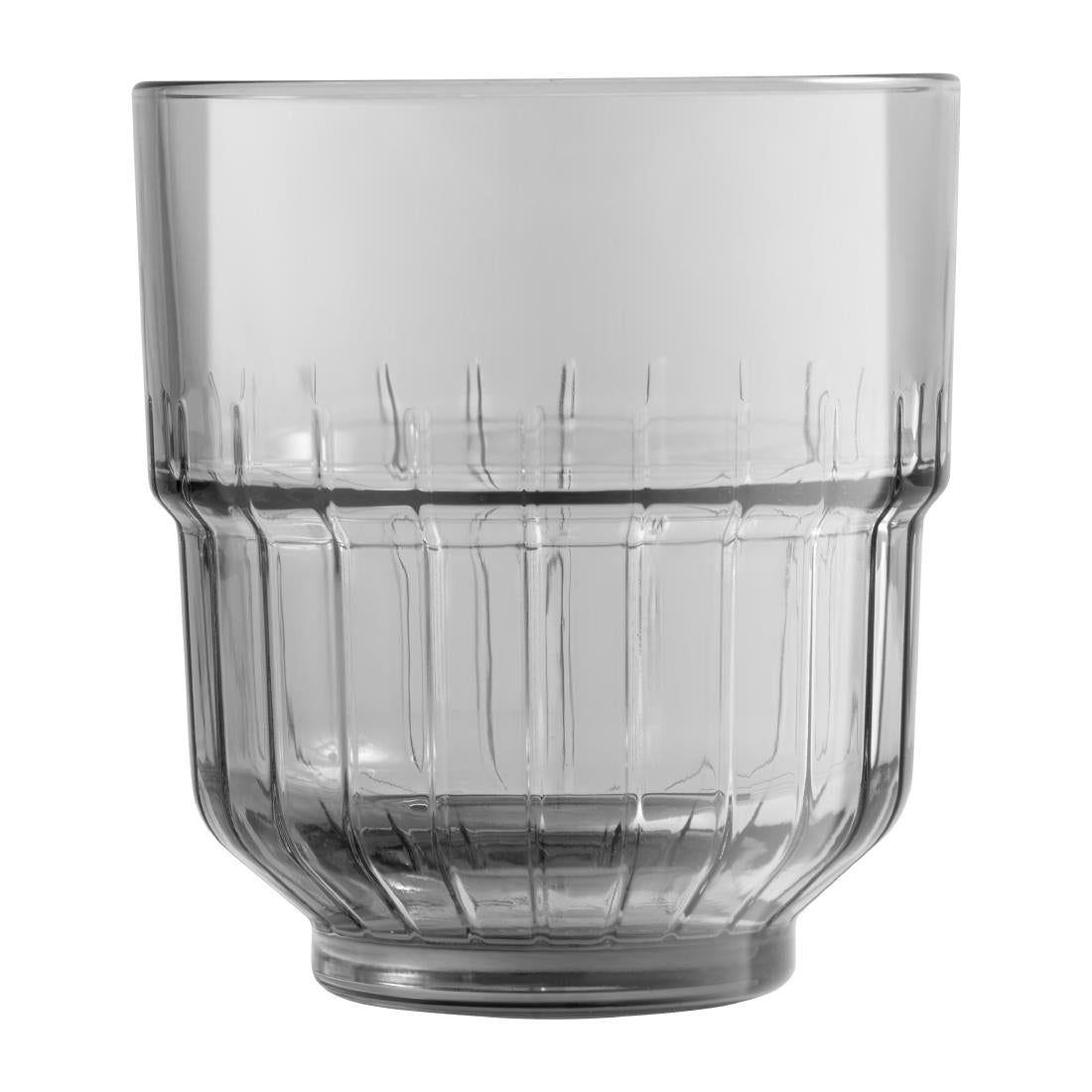 FU416 Onis LinQ Old Fashioned Glasses Grey 260ml (Pack of 12)