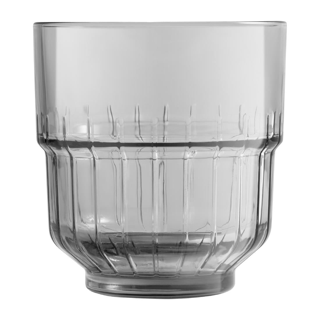 FU417 Onis LinQ Double Old Fashioned Glasses Grey 350ml (Pack of 12)