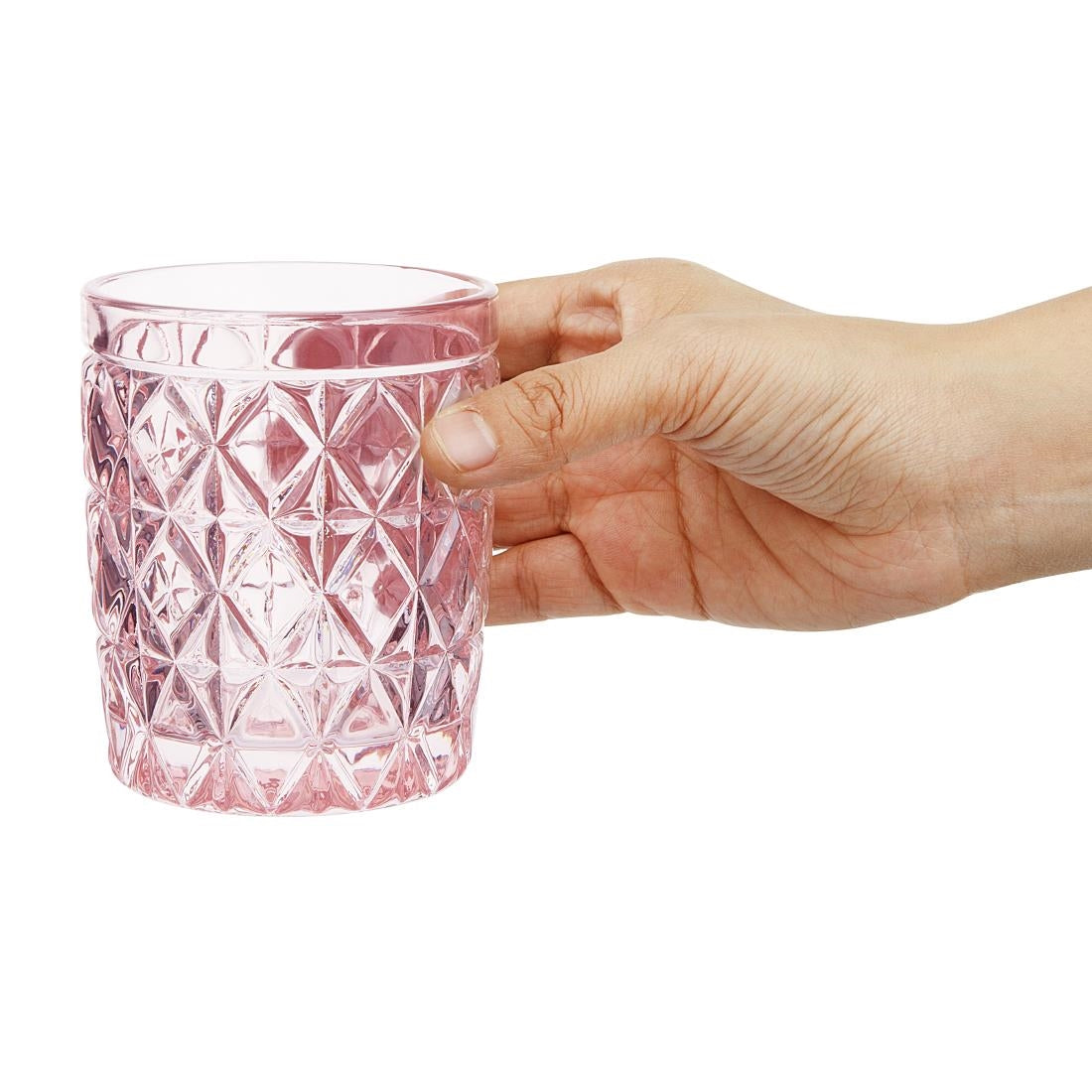 FU423 Olympia Havana Tumblers Pink 300ml (Pack of 6)