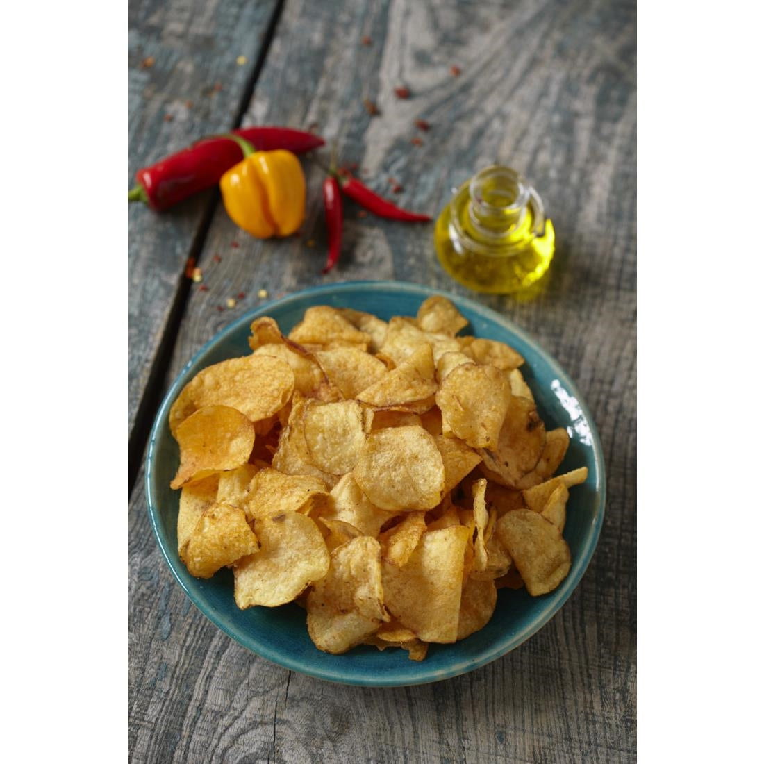 FU431 Brown Bag Crisps Oak Smoked Chilli 40g (Pack of 20)