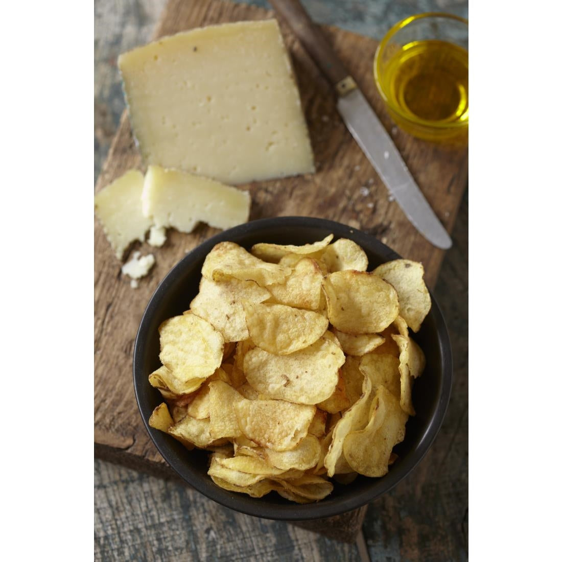 FU432 Brown Bag Crisps Cheddar and Onion 40g (Pack of 20)